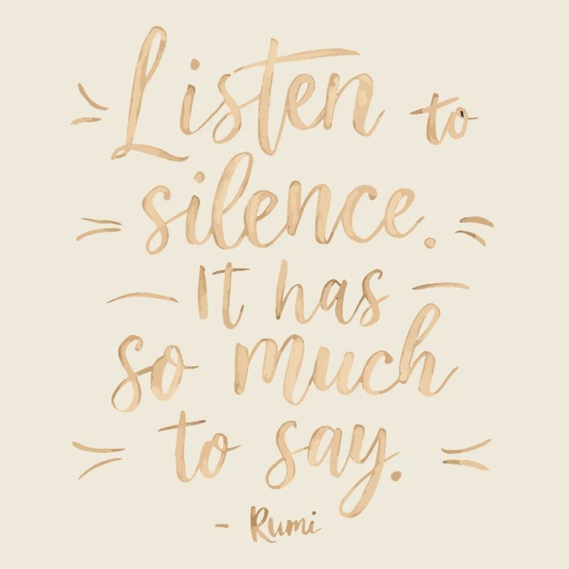 Rumi | Listen to Silence – Mystical Wisdom