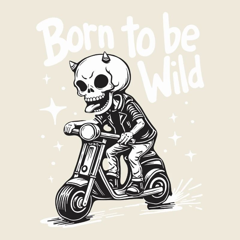 Skull Devil sur Scooter