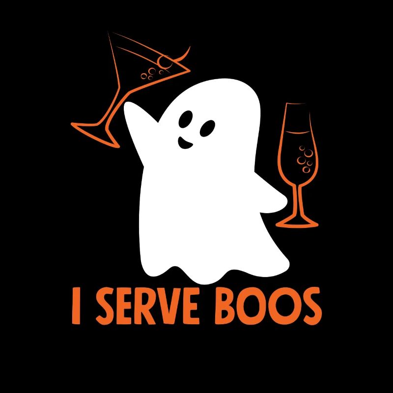 Geister Bartender Serviert Boos