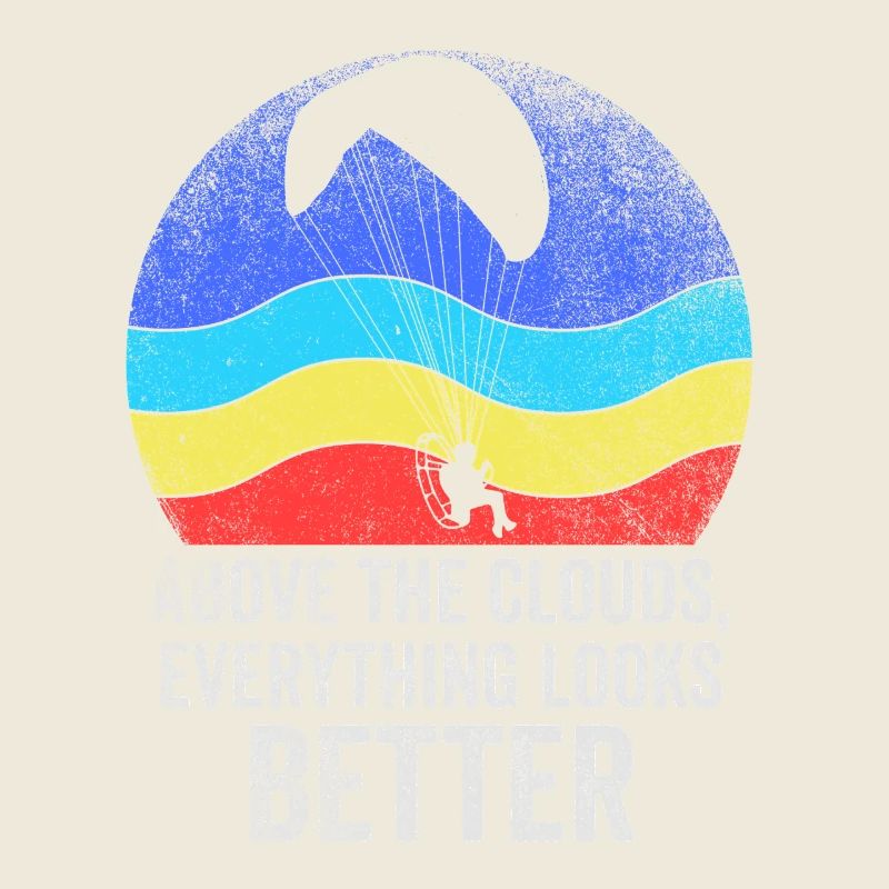 Über den Wolken Paramotor-Enthusiast