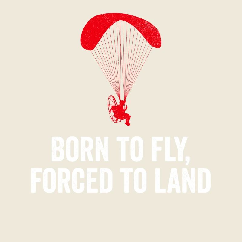 Born To Fly Forcé D’atterrir Paramoteur