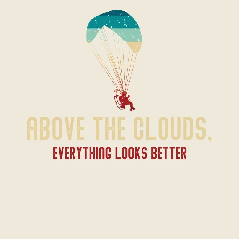Above The Clouds Paramotor Enthusiast