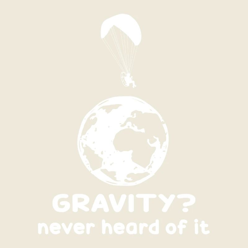 Mème hilarant de gravité de paramoteur