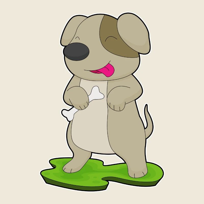 Hund Knochen