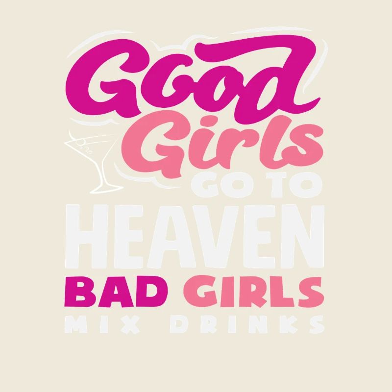 Gute Mädchen Himmel Schlechte Mädchen Bartender