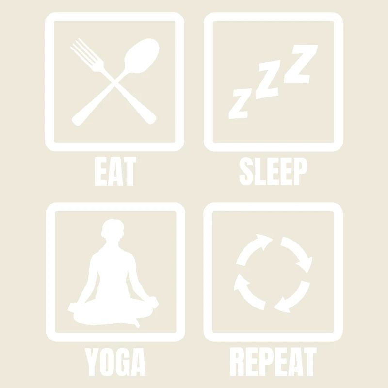 Eat Sleep Yoga Repeat