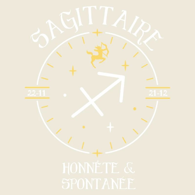 Du signe du Sagittaire - Honnête et spontanée