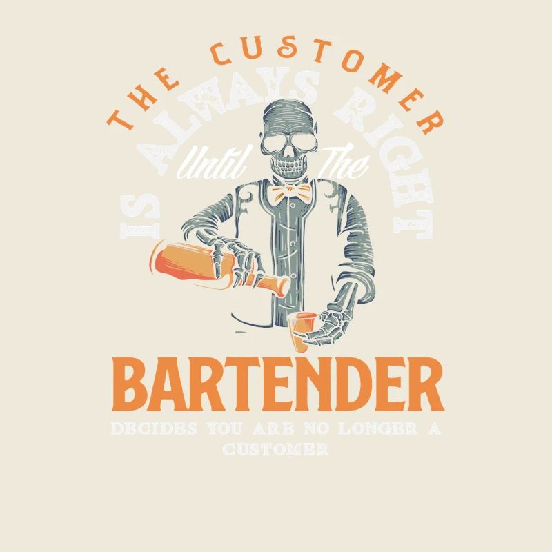 Le client a raison jusqu’à ce que le barman se décide