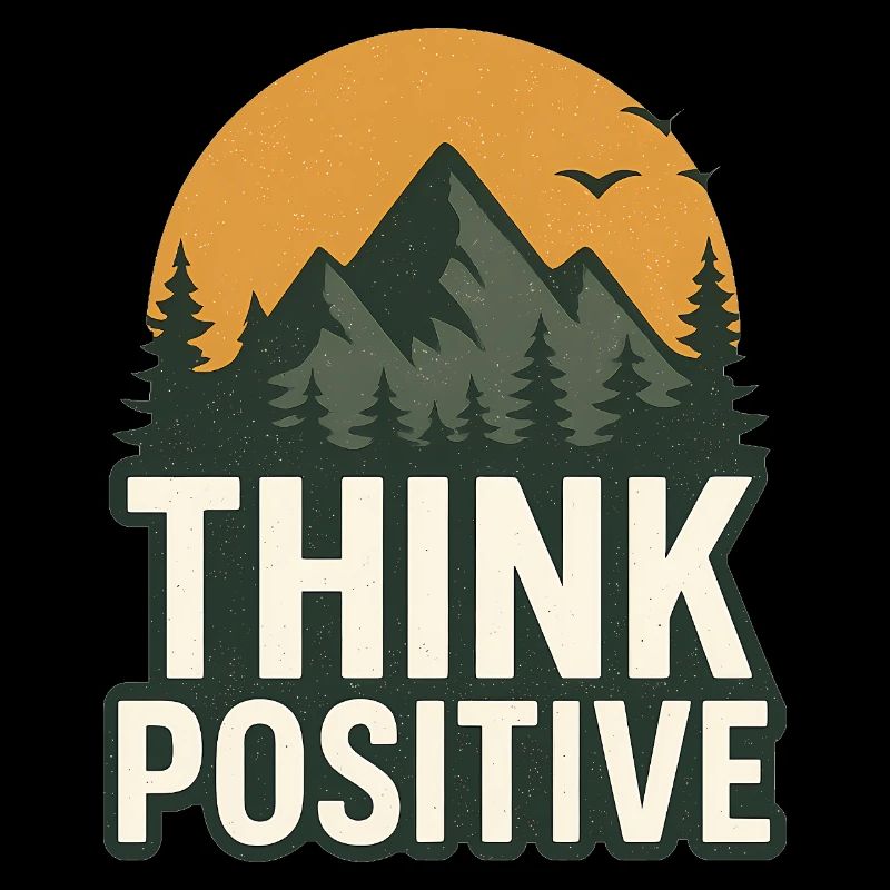 Think Positive Nature Adventure Tee