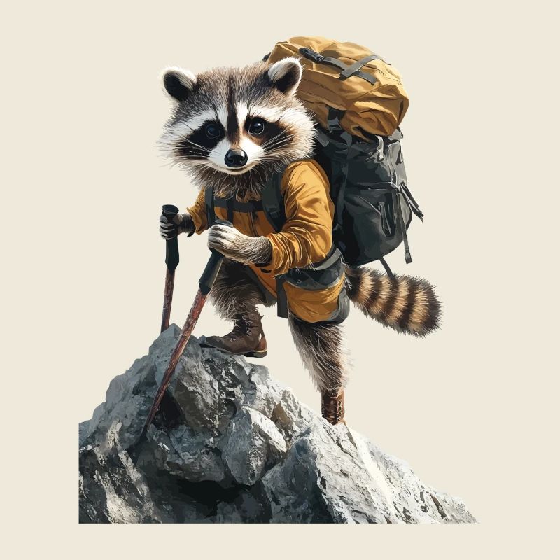 Waschbär