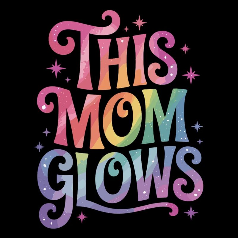 Glowing Mom – Rainbow Style
