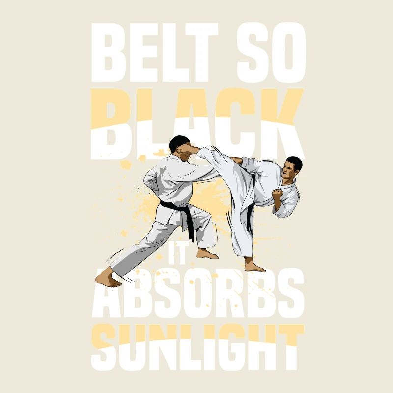 Belt So Black It Absorbs Sunlight