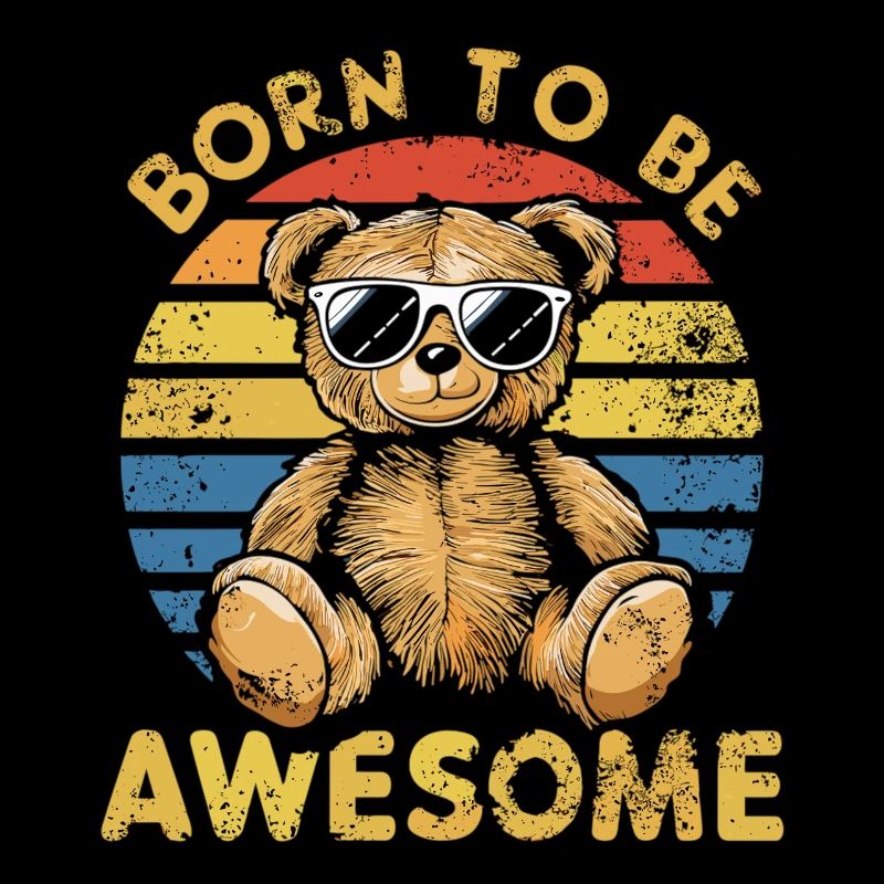 Chemise Teddy Bear – Born Awesome