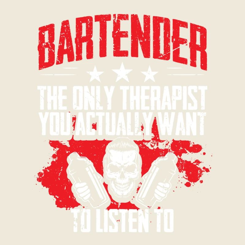 Barkeeper Barmann Bartending Want To Listen To