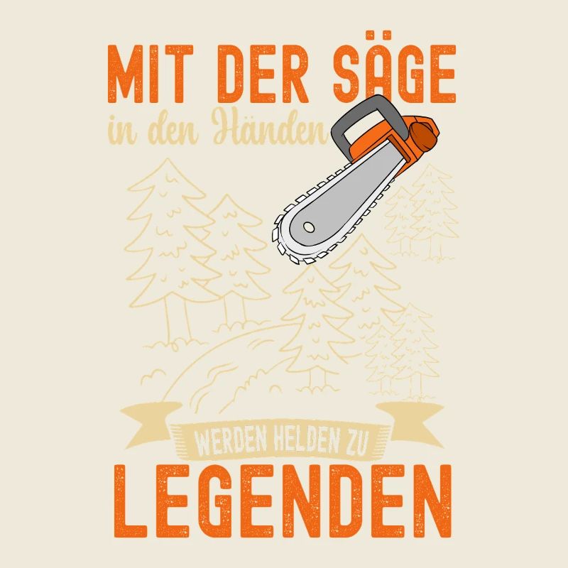 Mit Der Säge In Den Händen Werden Helden Legenden