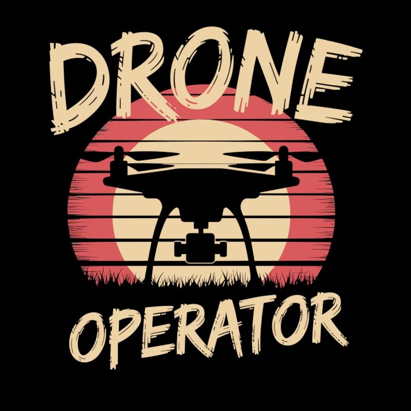 Drone Operator Vintage Style