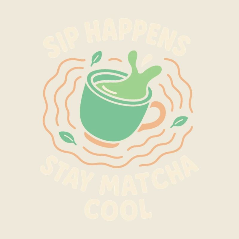 Matcha Aesthetic Latte Soft Girl Tee Über Kaffee
