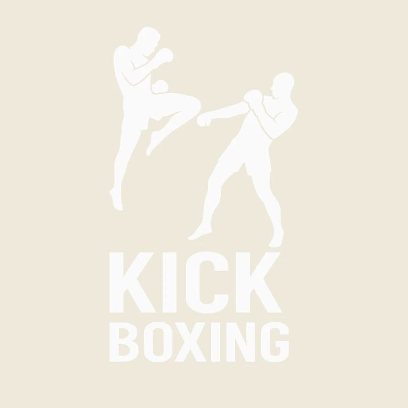 Combattants de kickboxing