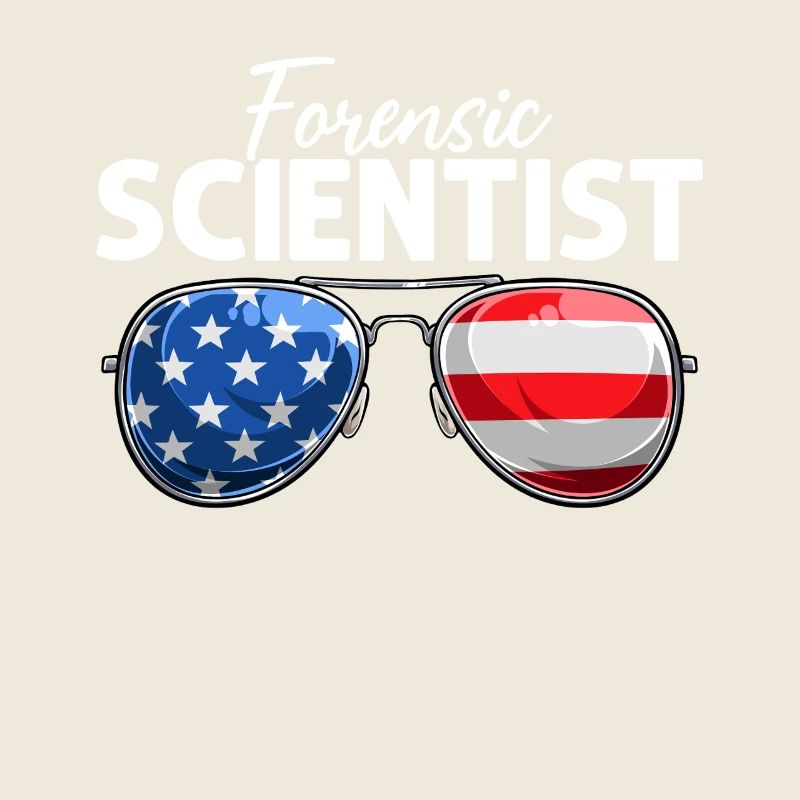 Forensic Scientist USA Sonnenbrille Lustige Forensik