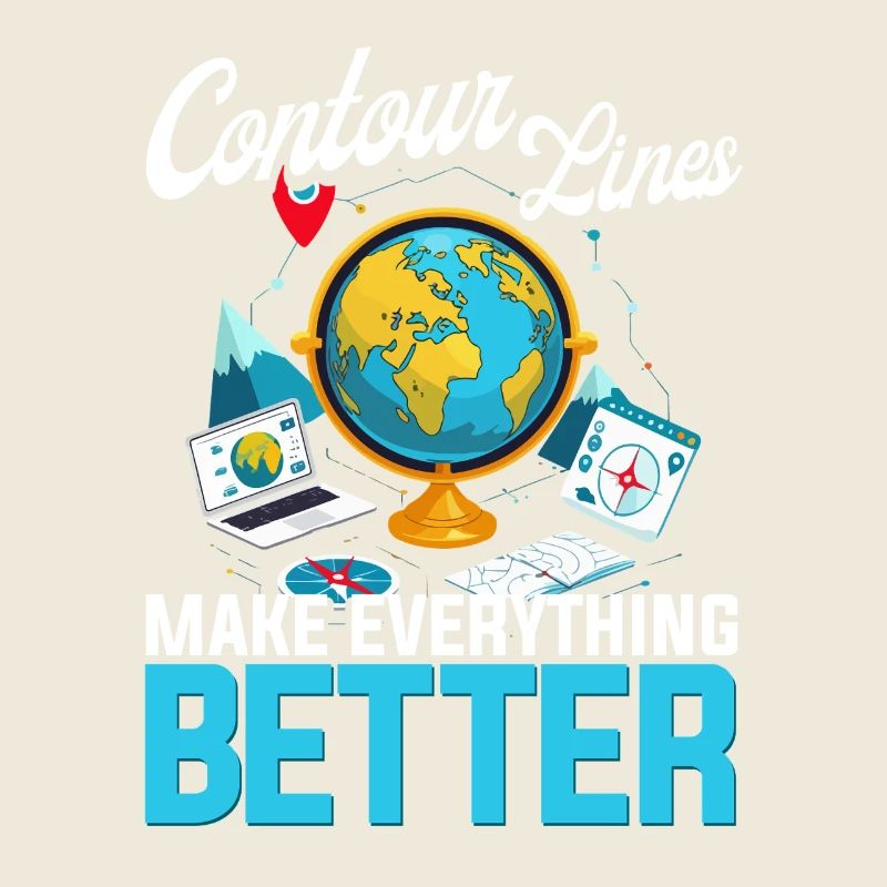 Geographic Information Systems Contur Lines