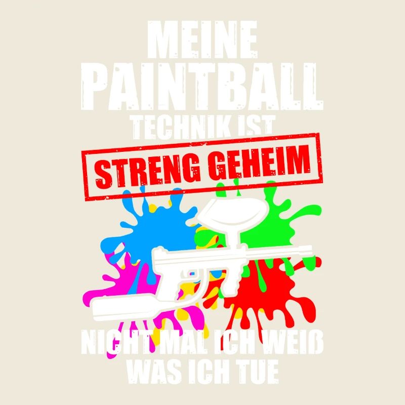 Paintball Technik Gotcha Paintballspieler