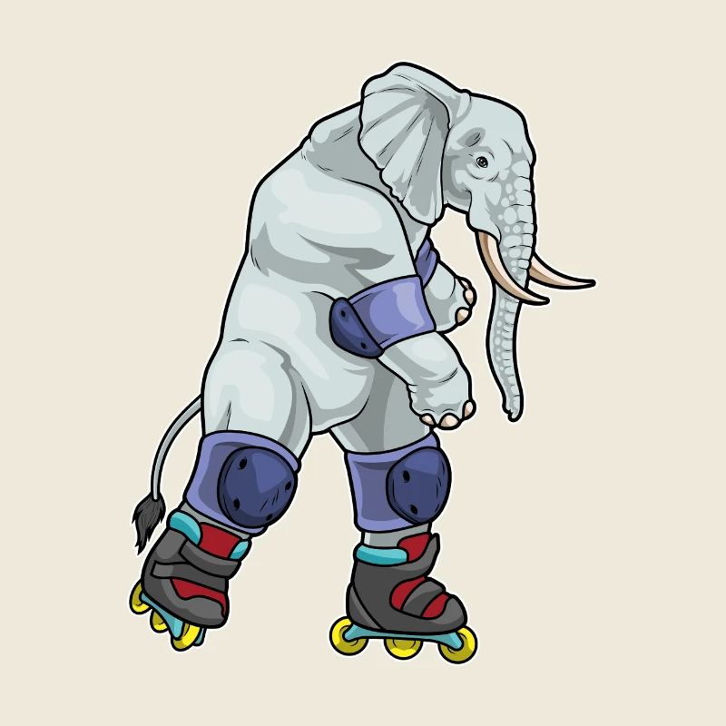 Elefant Patins à roues alignées