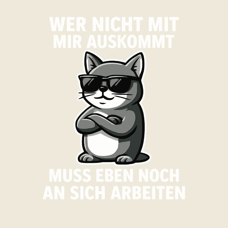 Coole Katze Spruch