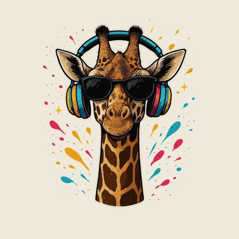 Coole Giraffe Musik