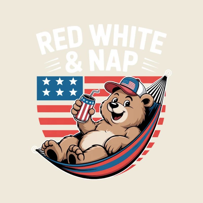 Väter Am 4. Juli: Rot Weiss & Nap