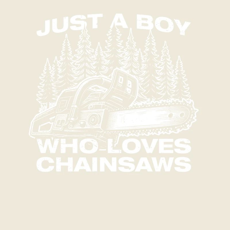 Chainsaws Holz machen Holzfäller Waldarbeiter