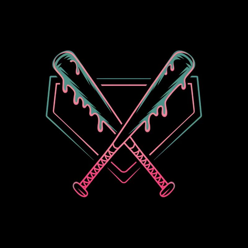 Baseball Eis Baseballschläger