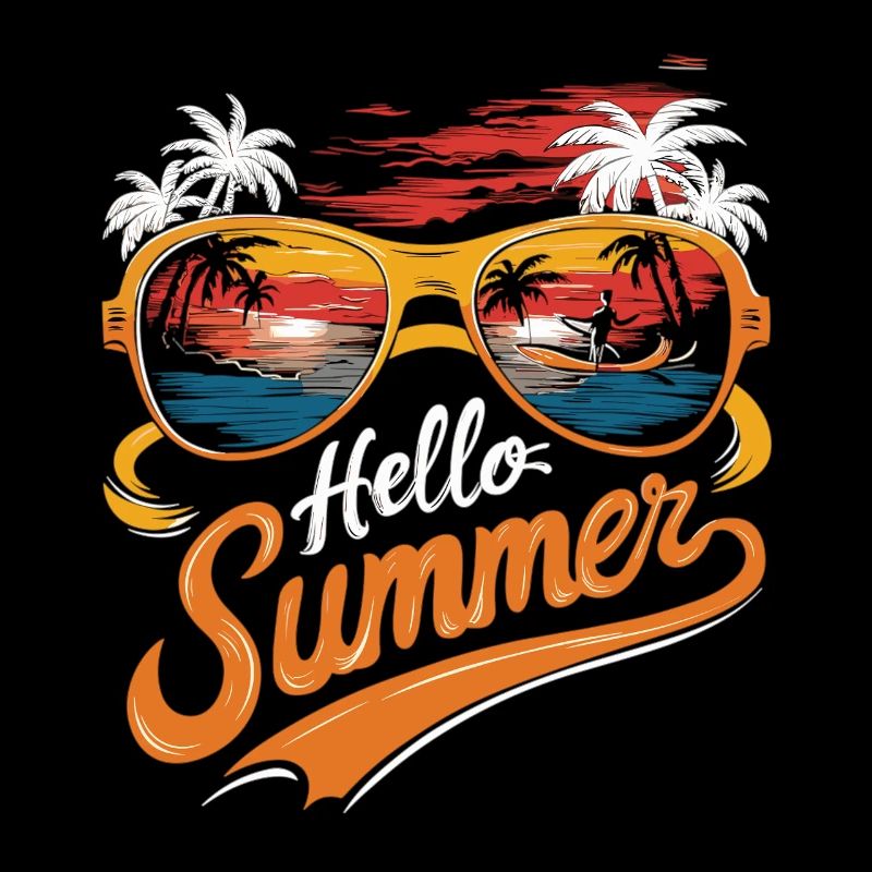 Hello Summer - Surfer et profiter du soleil