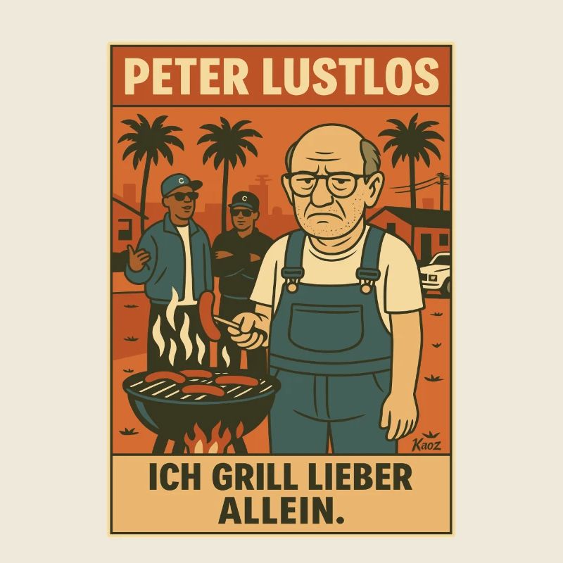 Peter Listless & Grilling : Je préfère griller seul