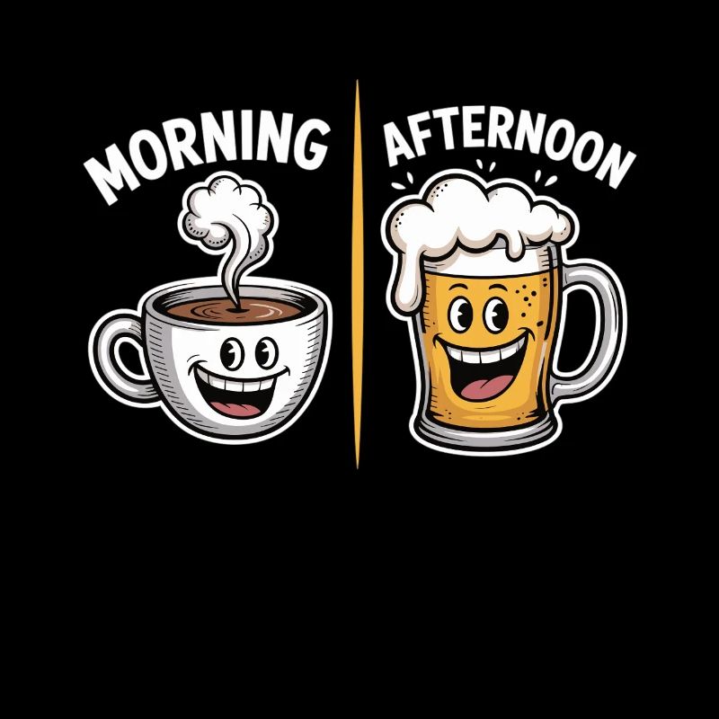 Kaffee am Morgen, Bier am Abend