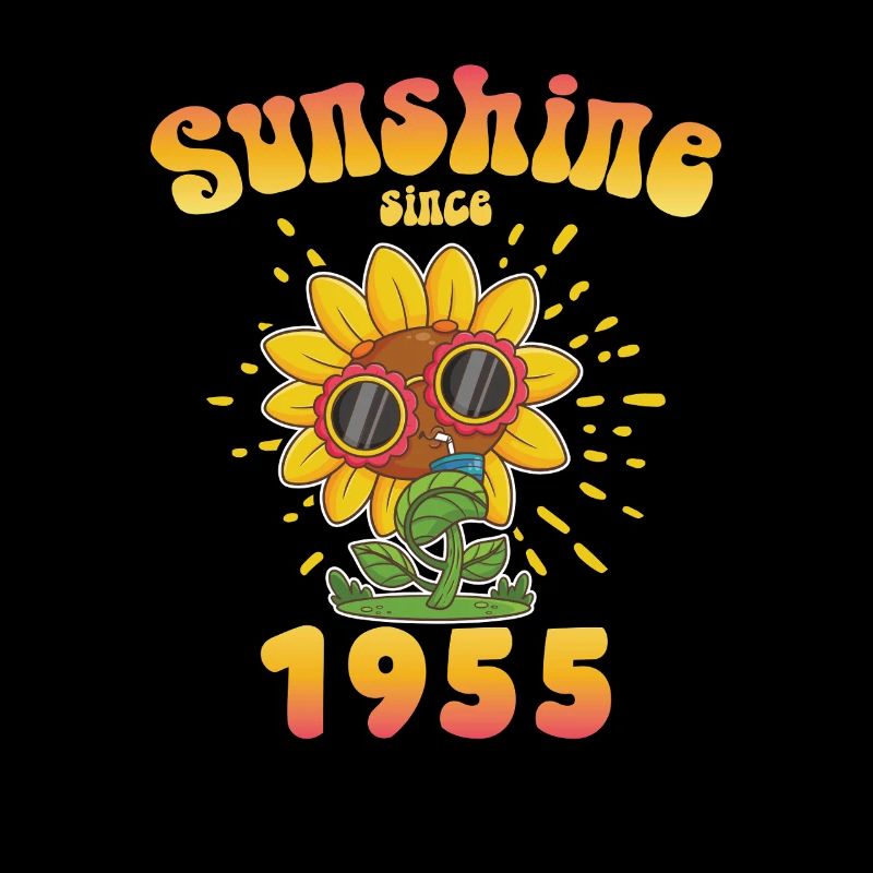 1955 Anniversaire Soleil depuis