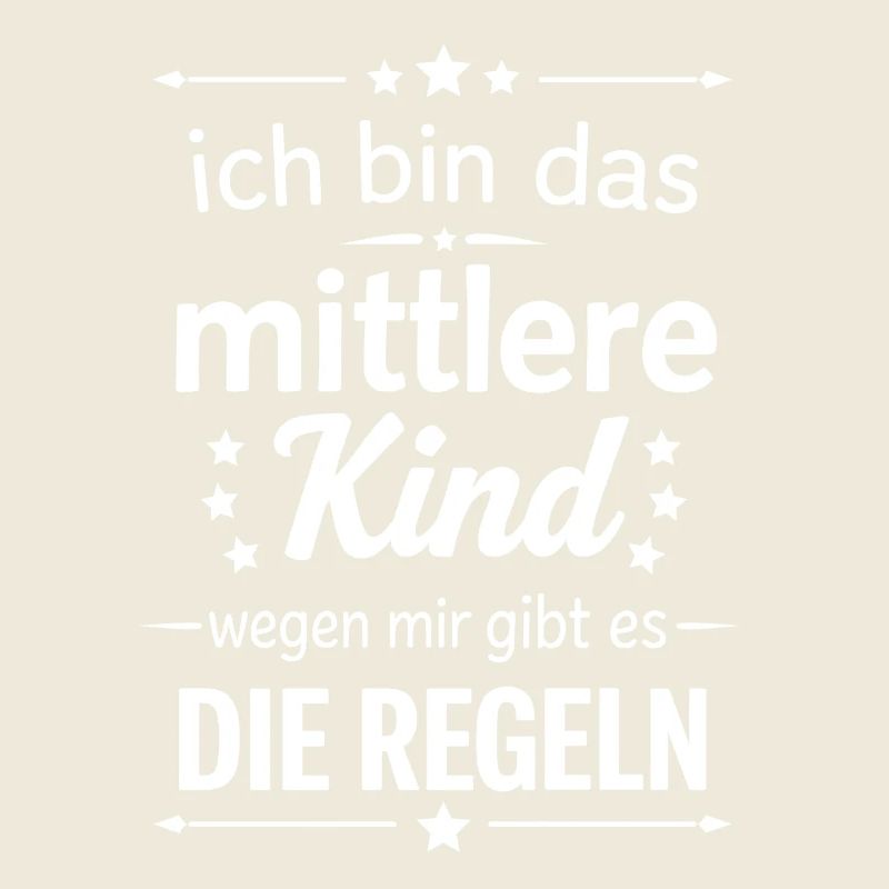 Enfant du milieu : à cause de moi, il y a des règles