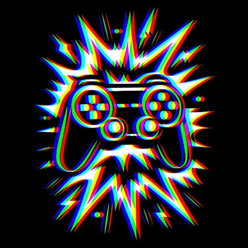 Glitch Controller – Gaming Explosion