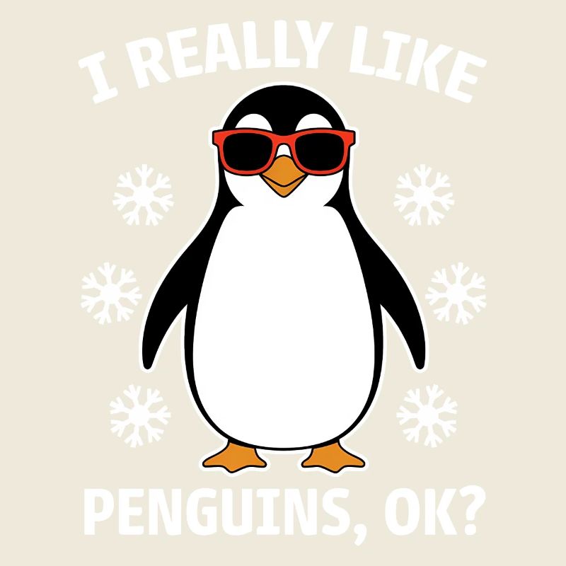 Pingouin disant drôle Pingouins Cadeau