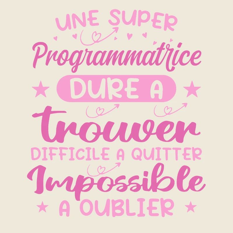 Une Super Programmatrice - Cadeau programmatrice
