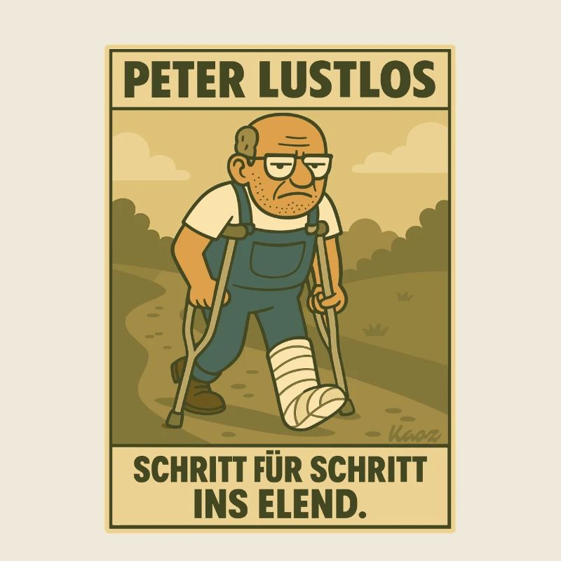 Peter Listless – Pas à pas dans la misère