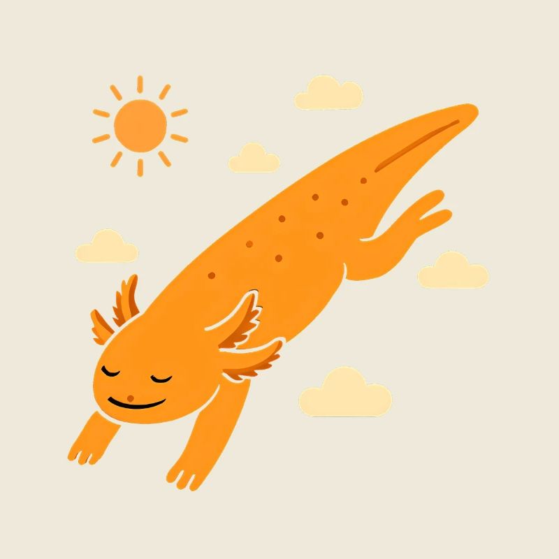 Sternschnuppe Axolotl