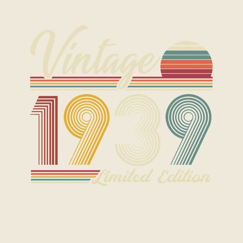 1939 Vintage Retro Geburtstagsgeschenk
