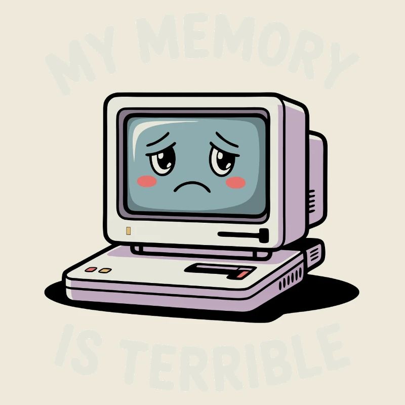 Mein Gedächtnis ist schrecklich Lustig Computer Lustig Codierung