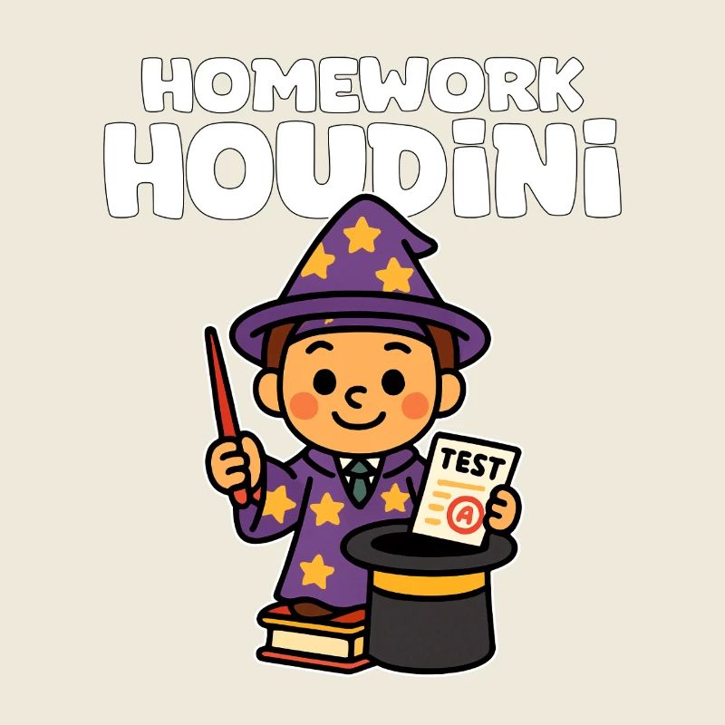 DEVOIRS HOUDINI - CADEAU ENSEIGNANT