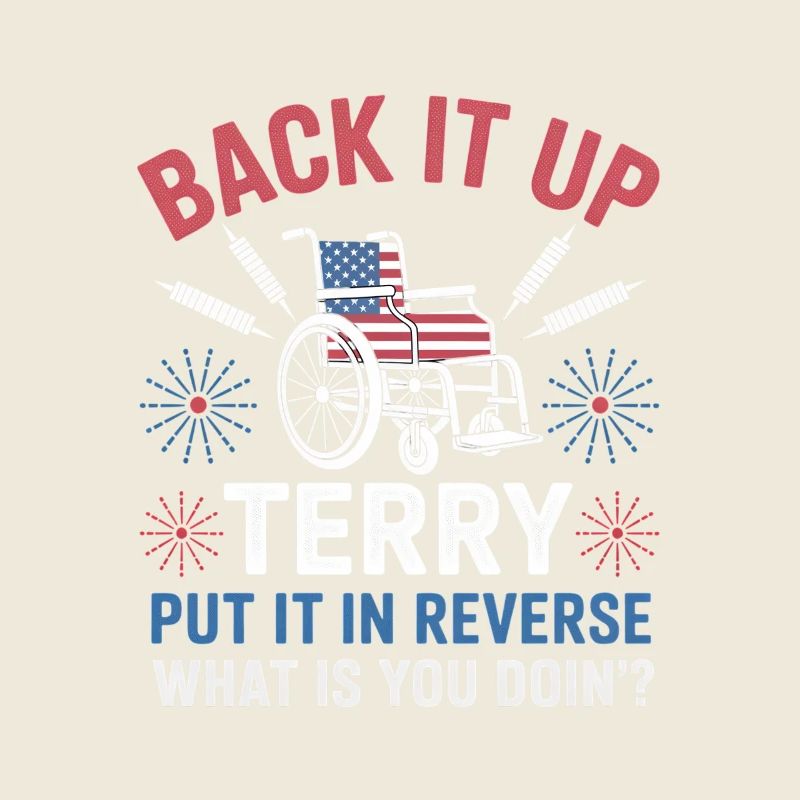 Fauteuil roulant de feux d’artifice Back It Up Terry