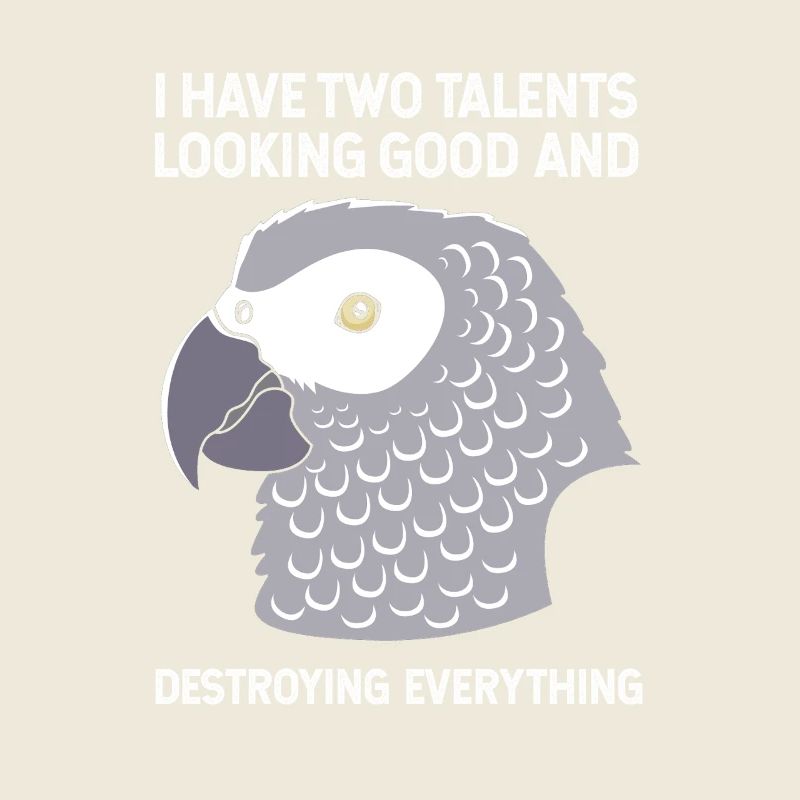 Parrot Grey