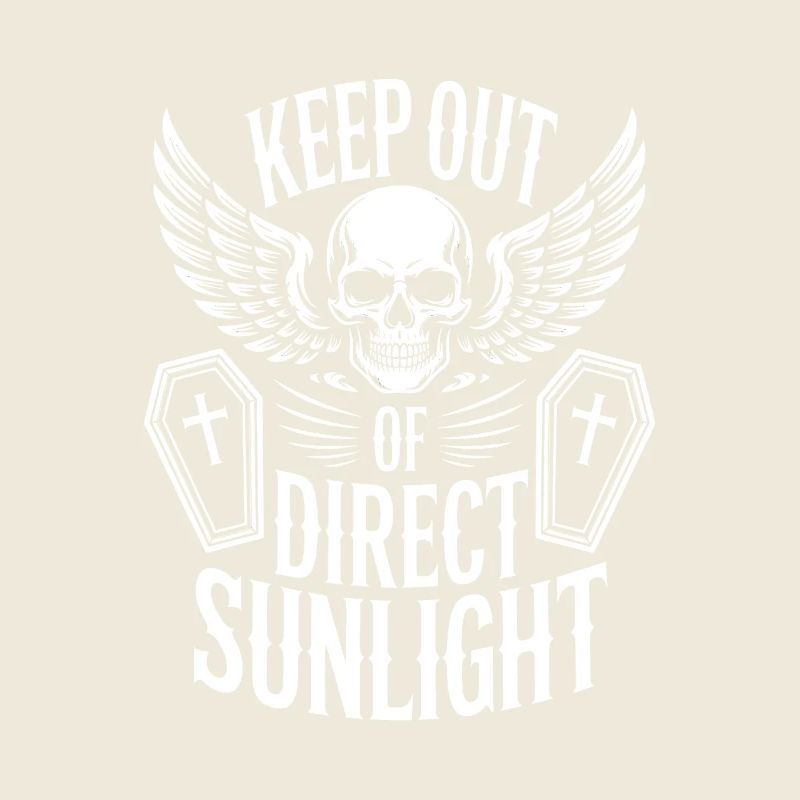 Tenir à l’abri de la lumière directe du soleil ! Vampire Goth Emo