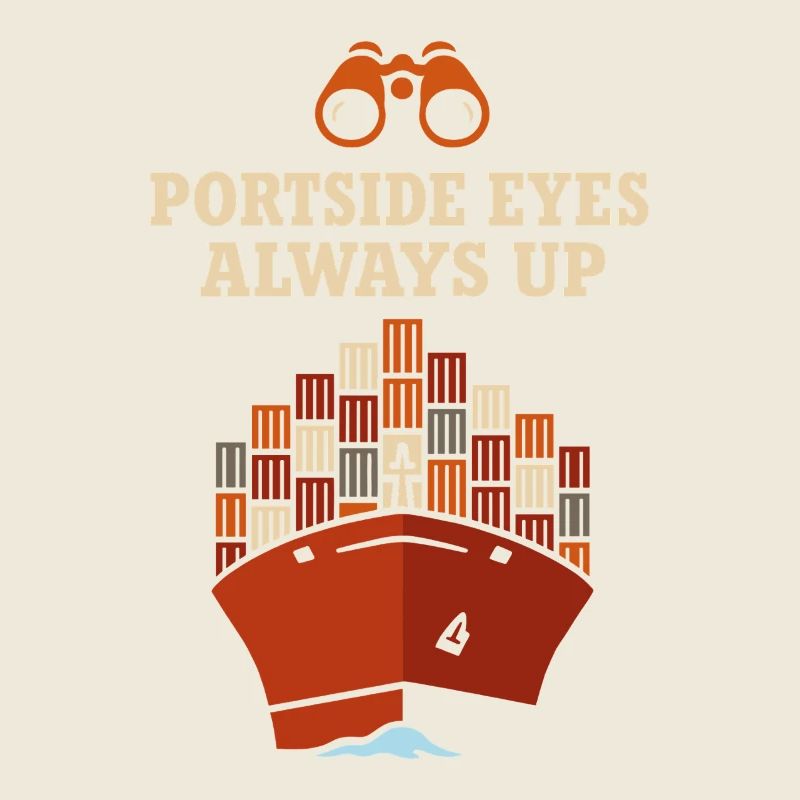 Schiff-sichtgerät Containerschiff Frachtschiff