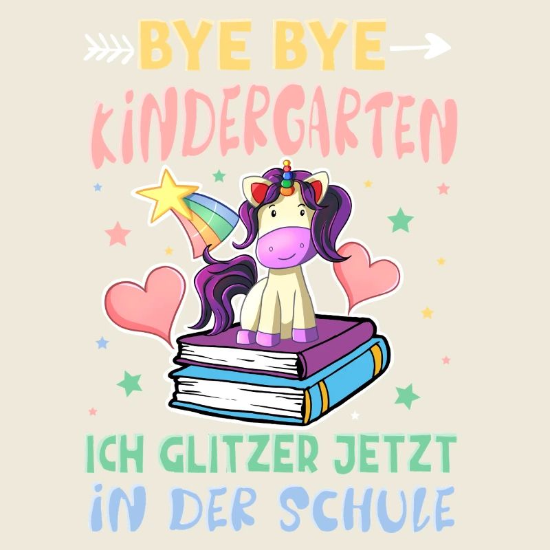 Bye Bye Kindergarten Einschulung