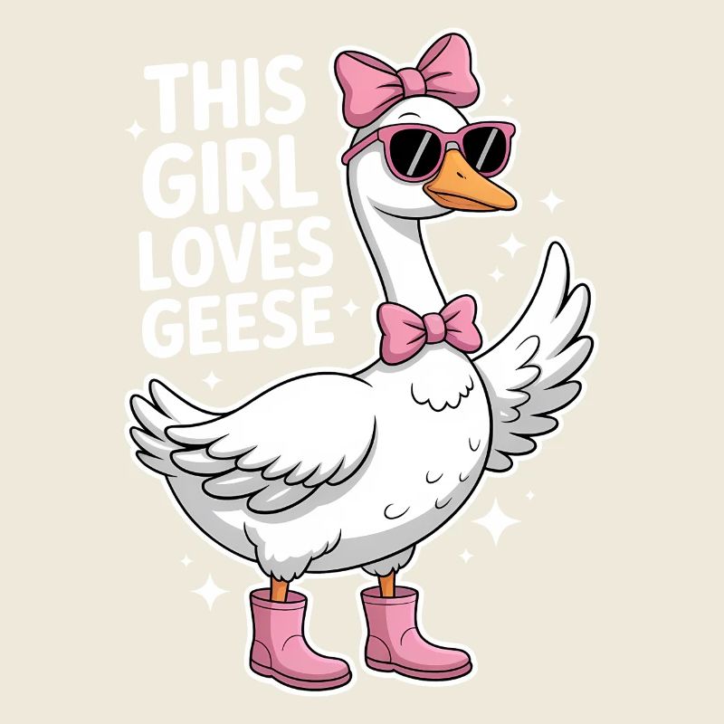 Gans Spruch Mädchen Gänse Lustiges Gans Geschenk